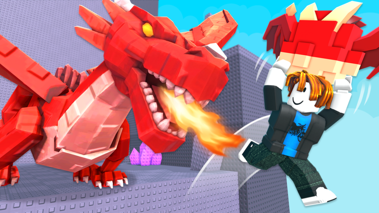 Official Jump for Animals image: Red dragon encounter