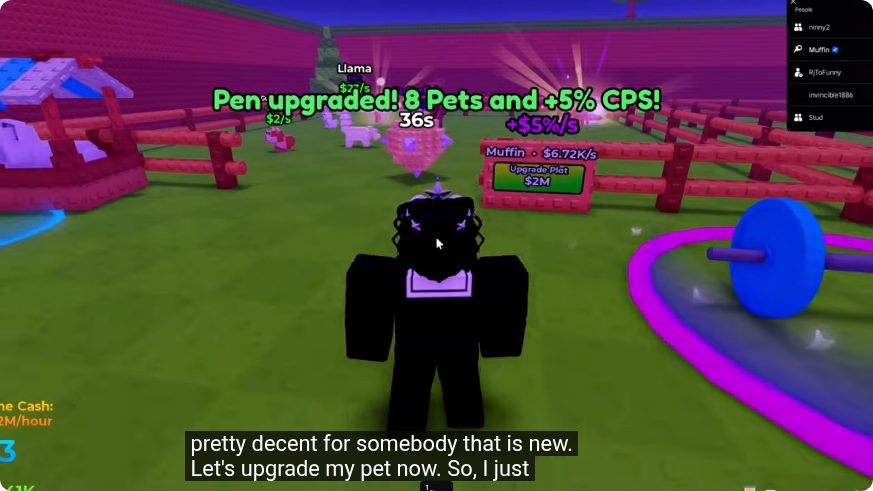 Pen upgrade result in Jump for Animals
